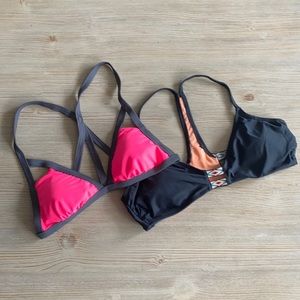 Two Xhilaration Swim Tops (Medium)